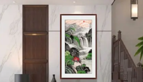 玄关风水画，玄关风水画，玄关风水最旺的图案