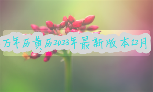 万年历黄历2024年11月黄道吉日查询，万年历黄历2023年最新版本12月份，万年历黄历2023年最新版本12月